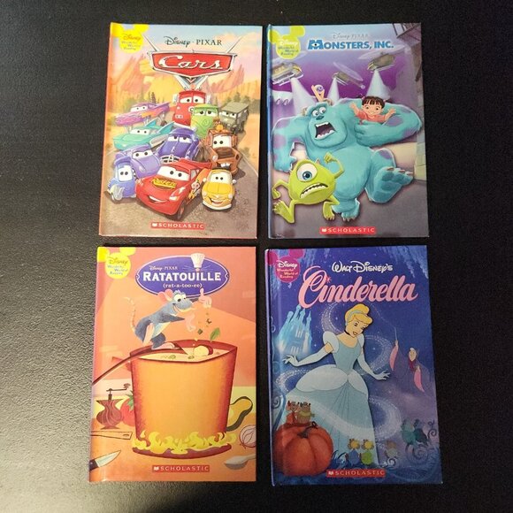 Lot of 9 Disney Wonderful World Reading Story Books 90s 2000s Hardback Like New - Picture 12 of 16
